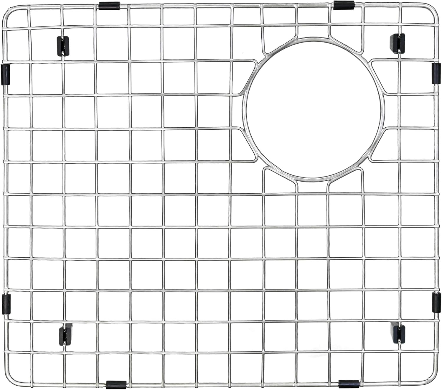 Karran GR-6019 Stainless Steel Bottom Grid 9 in. x 14 in. fits small bowl on QT-721 and QU-721