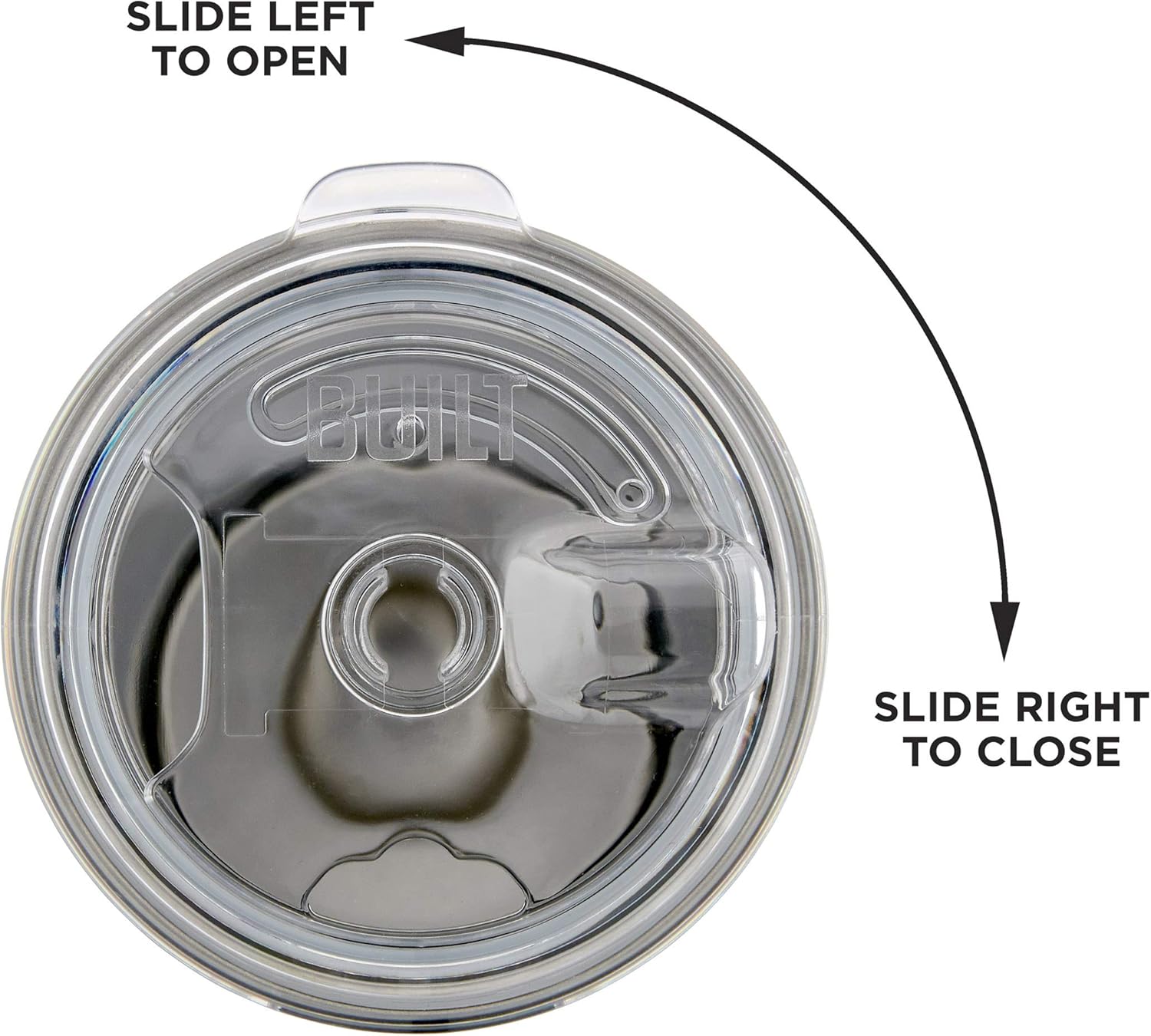 BUILT Double Walled Stainless Steel Tumbler Set with Replacement Lid, 2 Reusable Tritan Wire Straw Cleaning Brush in Gift Box, 20-ounces, Cerulean - Image 2