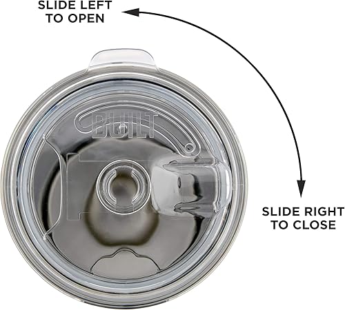 Miniatura 2 de BUILT - Juego de vaso de acero inoxidable de doble pared con tapa de reemplazo, 2 popotes de Tritan reutilizables, cepillo de alambre de limpieza en