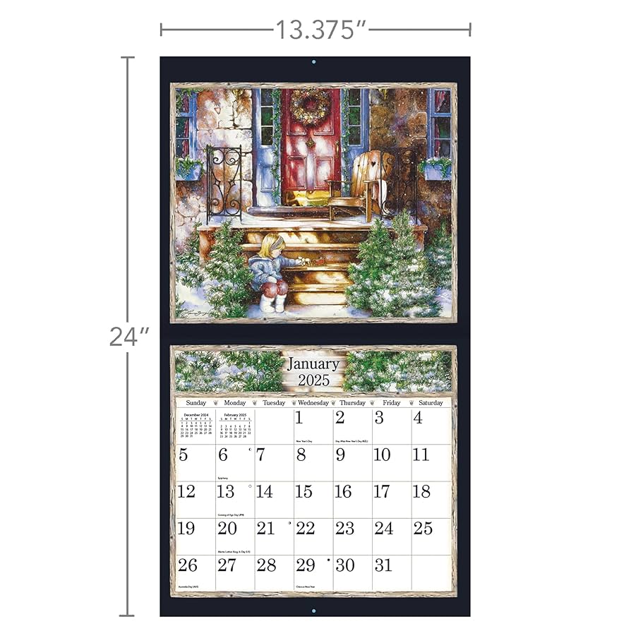 LANG2025Bountiful B .COUNTRY WELCOME 2冊 Amazon.com: LANG Country Welcome 2025 Wall Calendar