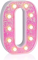 Vista 136 de Foaky LED Letter Lights Sign Marquee Light Up Letters Sign for Night Light Wedding/Birthday Party Battery Powered Christmas Lamp Home Bar