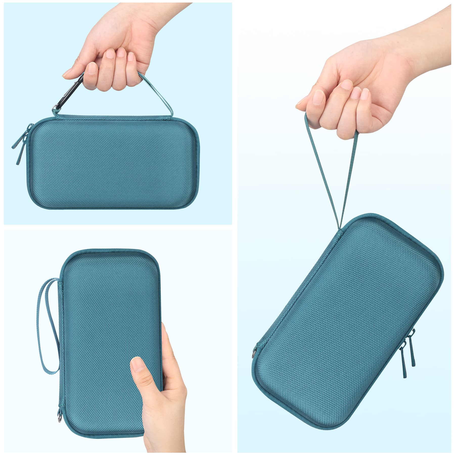 BOVKE Hard Travel Lautsprecher Case für Bose New SoundLink Flex Lautsprecher (2nd Gen) / Bose SoundLink Flex Bluetooth Portable Lautsprecher, Extra Mesh Tasche für Ladegerät, Ladekabel, Steinbla