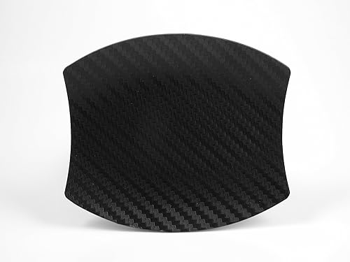 Miniatura 4 de Protector de fibra de carbono para manija de puerta de coche, para Fiat 500 (2 unidades)