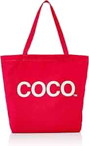 Amazon | [ココ] トートバッグ COC-SCV-08 RED レディース レッド