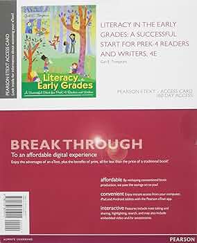 Amazon.com: Literacy in the Early Grades: A Successful Start