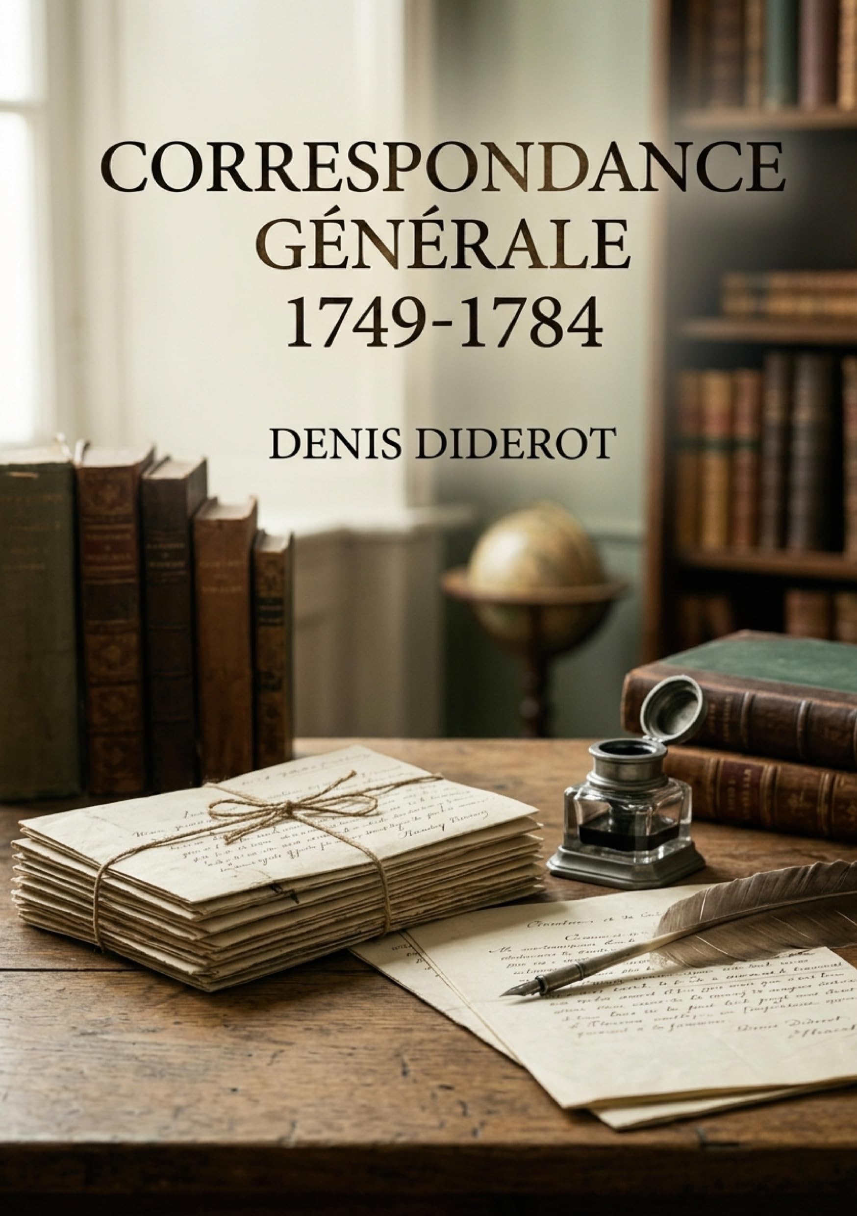 Correspondance générale - 1749-1784: Une exploration des échanges épistolaires de Denis Diderot entre 1749 et 1784, offrant un aperçu de sa pensée et ... les figures intellectuelles de son époque
