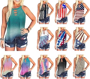 amazon women's 4th of july shirts