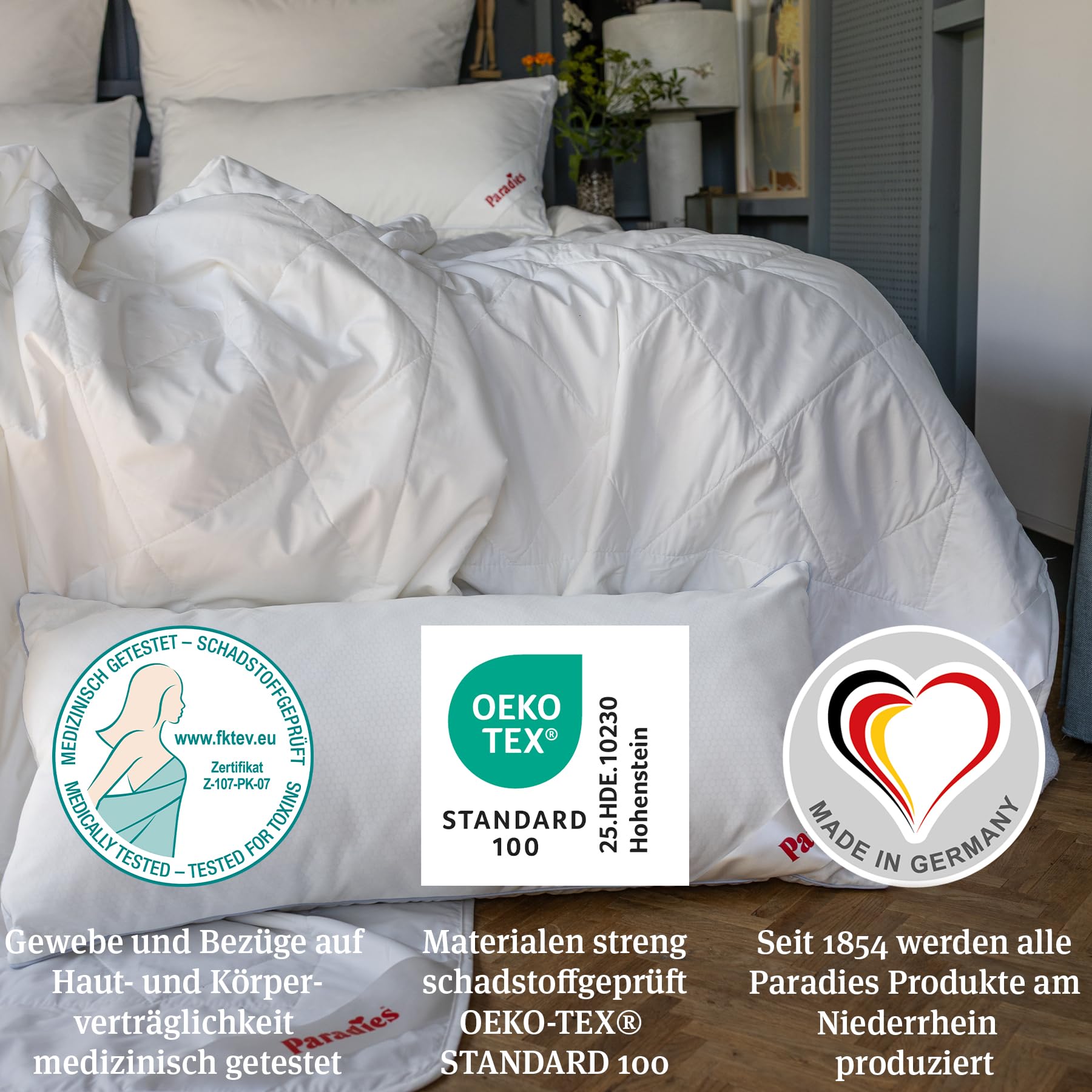 PARADIES kühlende Matratzenauflage 90x200 cm mit Wendefunktion Cool Dream Pad - atmungsaktiver + feuchtigkeitsregulierender Matratzenschoner mit Kühleffekt