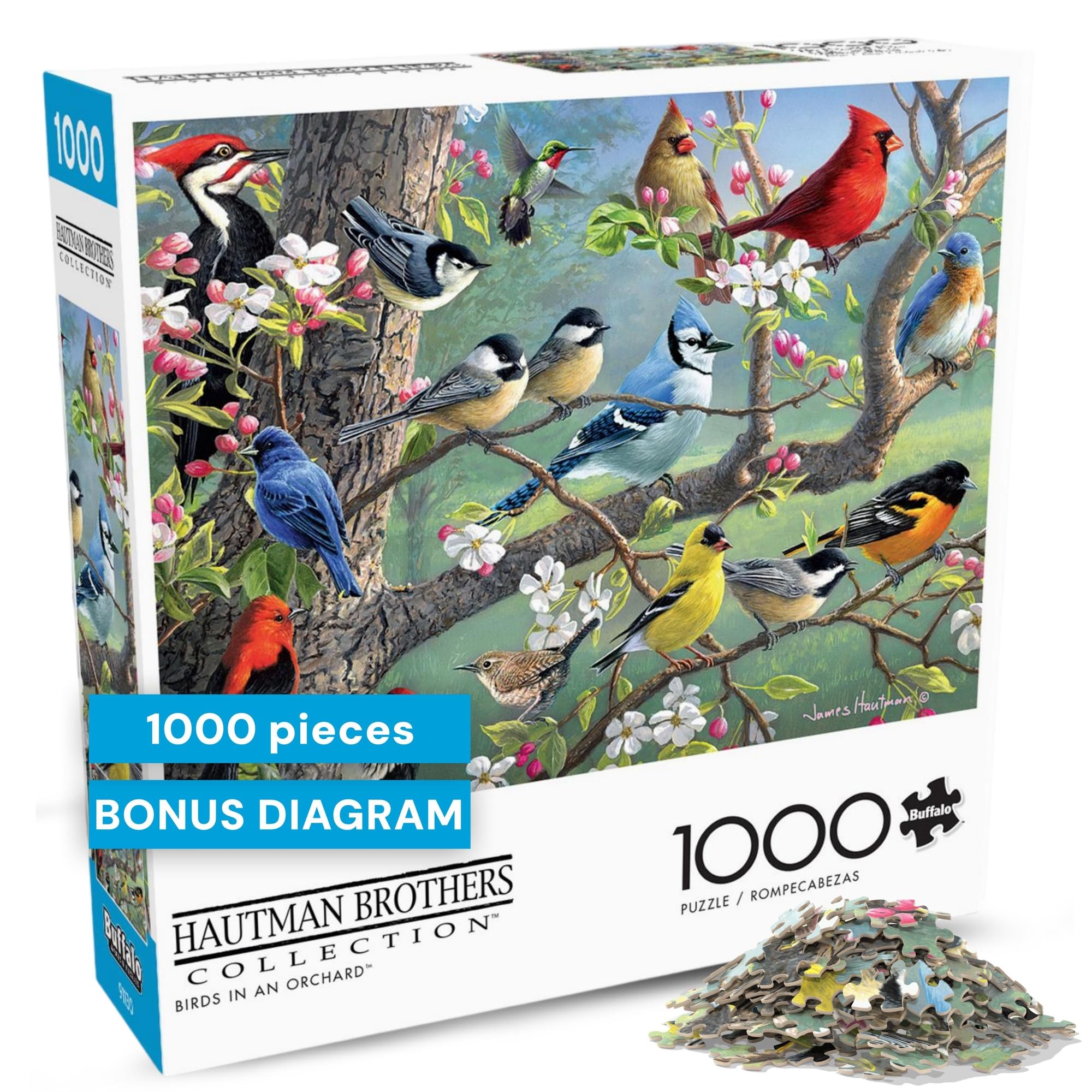 Buffalo Games - Birds in an Orchard