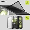 Msi Mag Forge M110r Airflow Temperlİ Cam 3x120mm 1x120mm Argb Fan Matx Gamİng Bİlgİsayar Kasasi