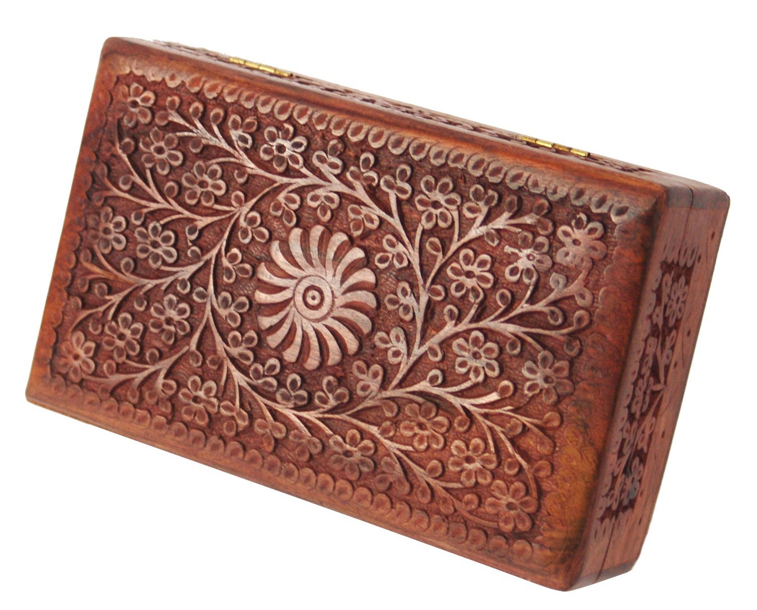 ITOS365 Handgemaakte houten aandenken opbergdoos sieraden doos sieraden