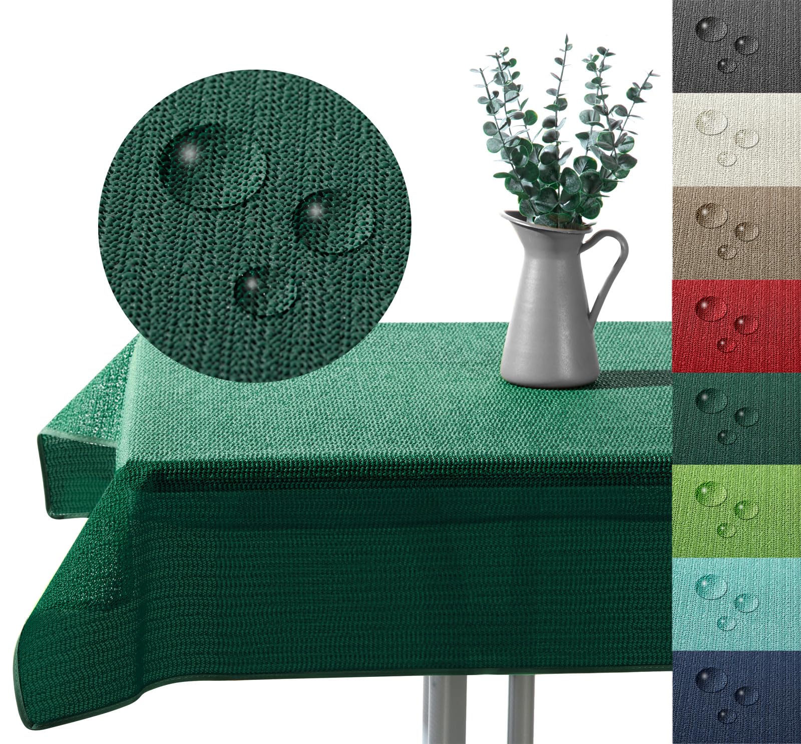 AJALGZ Afdekking voor tuinmeubelen, afdekking voor tuintafel, winddicht, vierkant, waterdicht, winddicht, 230 x 225 x 75 cm (l x b x h