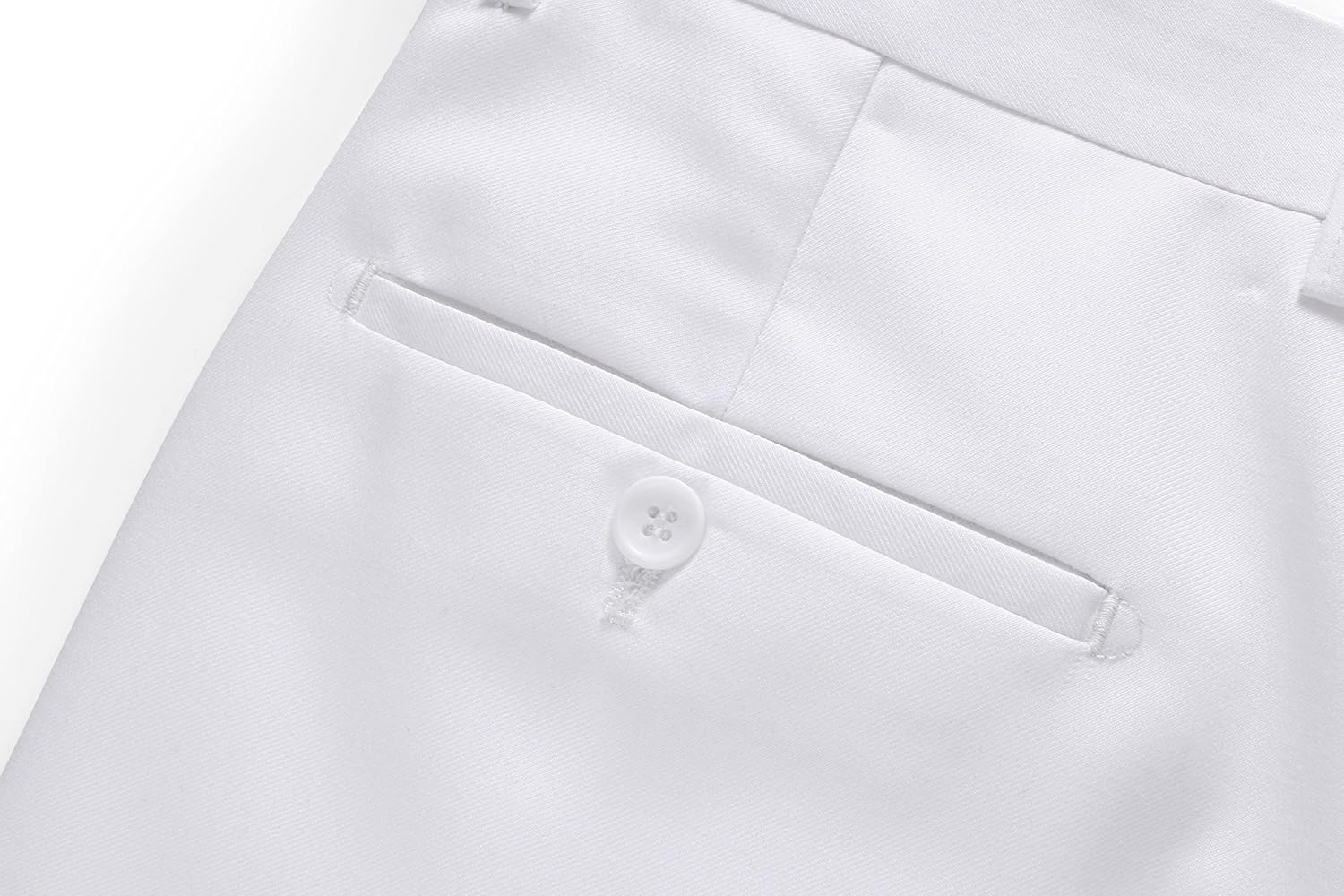 MOGU Suits for Men, 2 Piece Slim Fit Suit with Double Breasted Blazer and Tuxedo Pants - Image 8