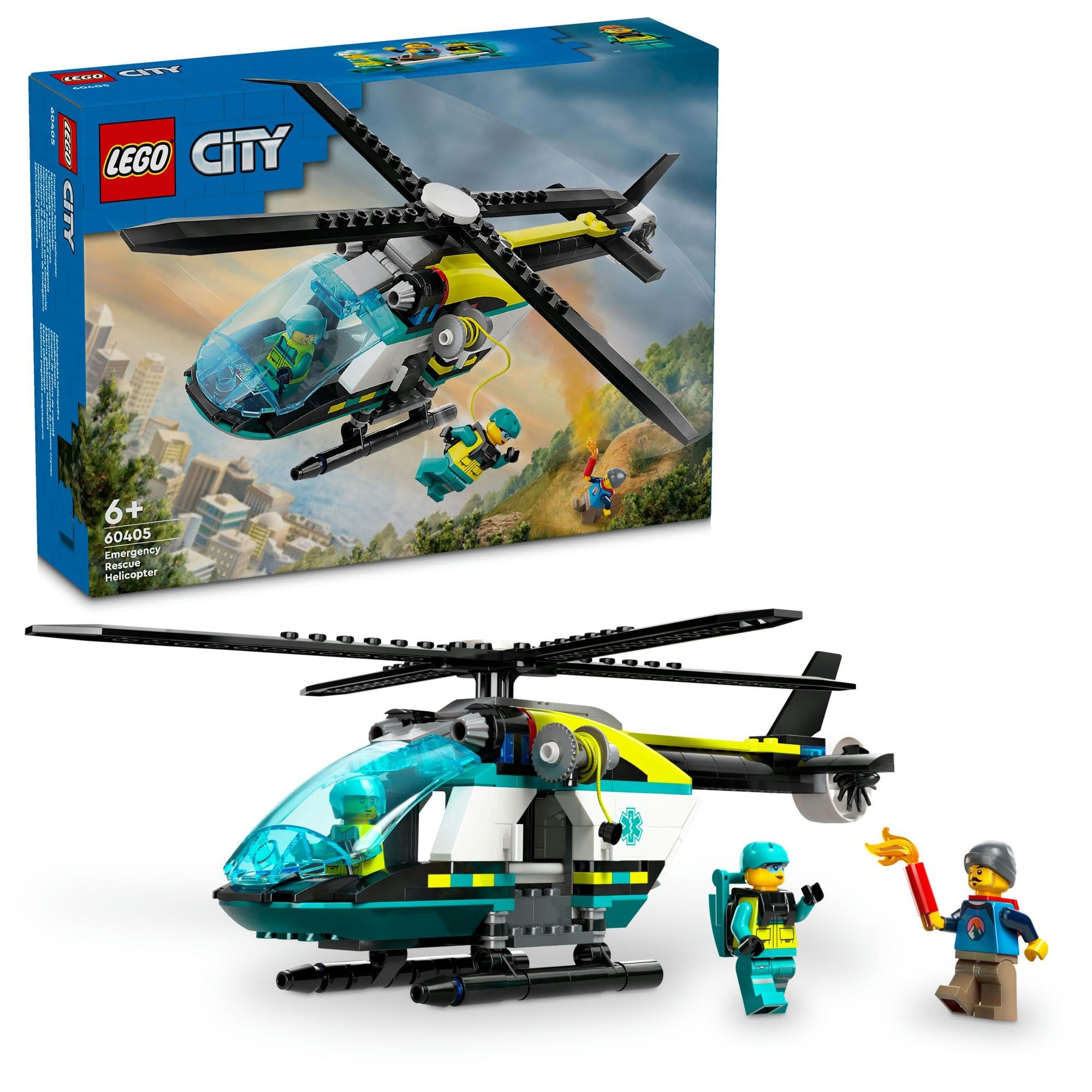 Amazon.co.jp: レゴ(LEGO) シティ 救急レスキューヘリコプター 