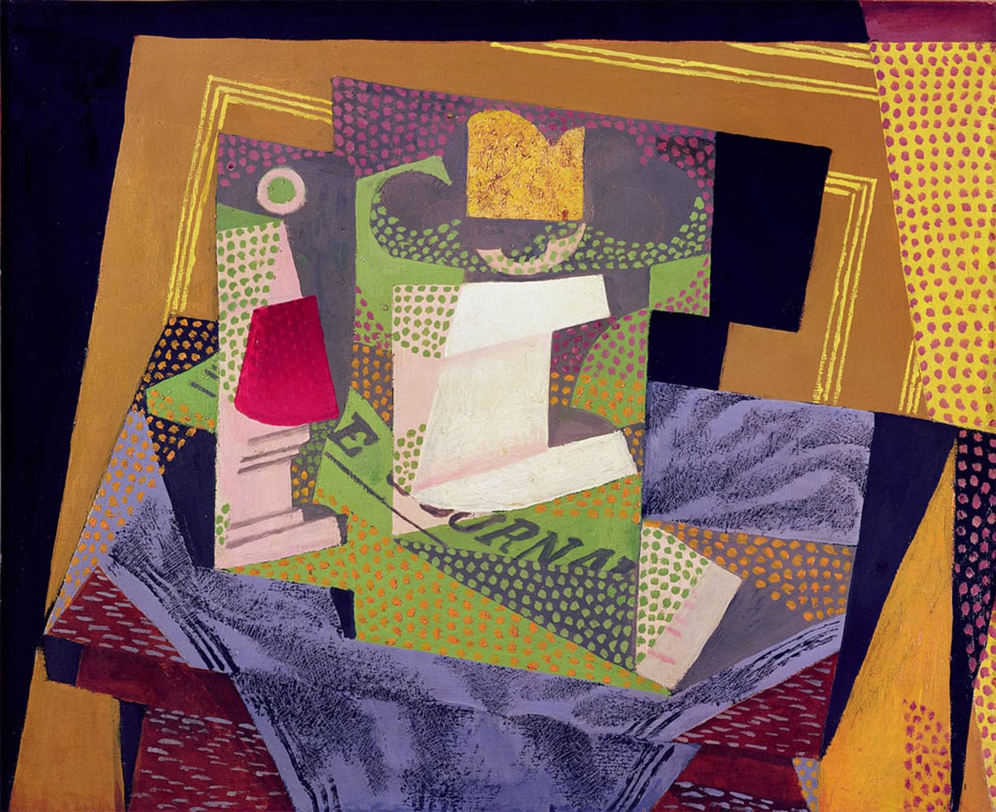 Toile Murale Tableaux Juan Gris d'Artiste Célèbre Impression Affiche Premium 60x90cm