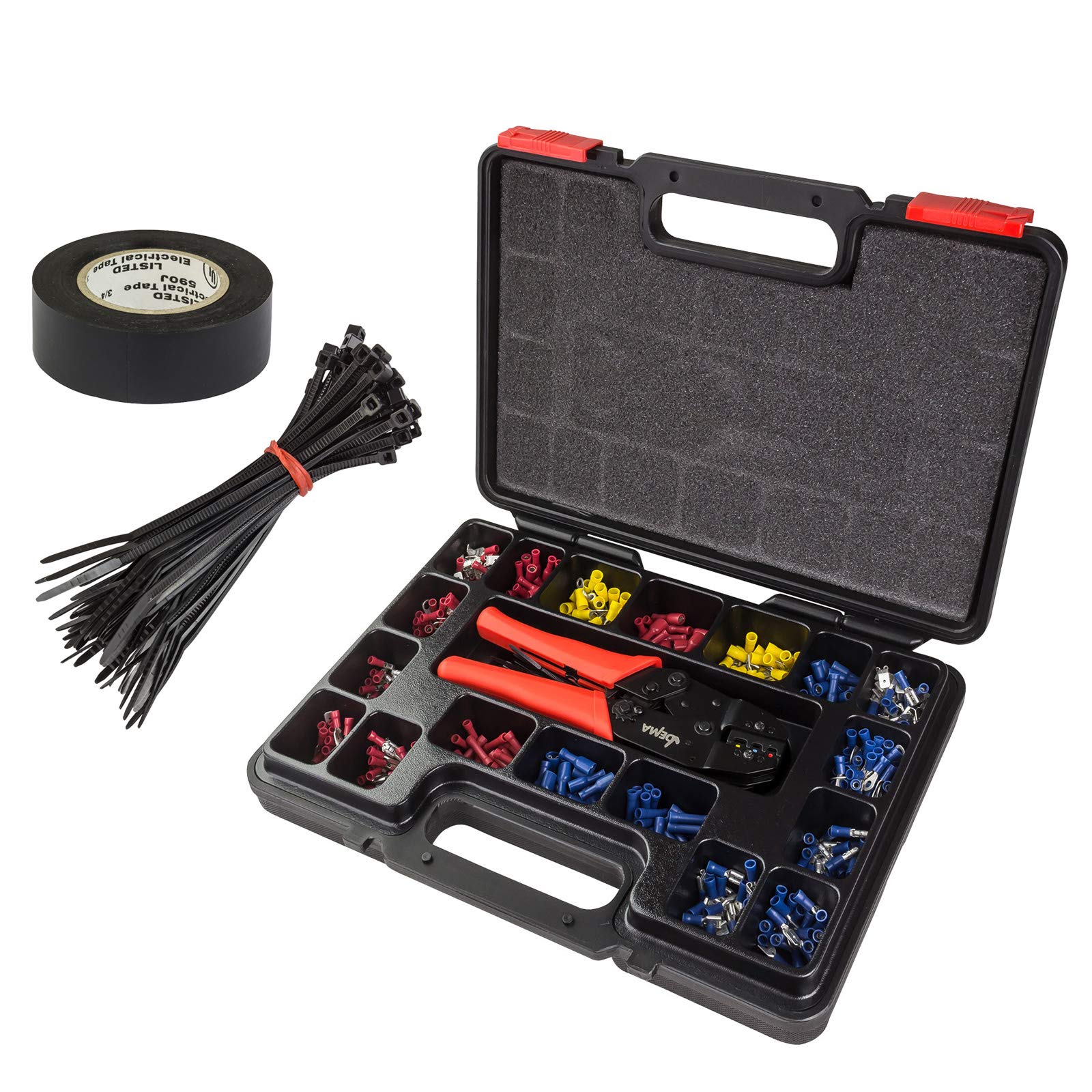 DEMA Crimpzangen-Set 552-teilig mit Systembox