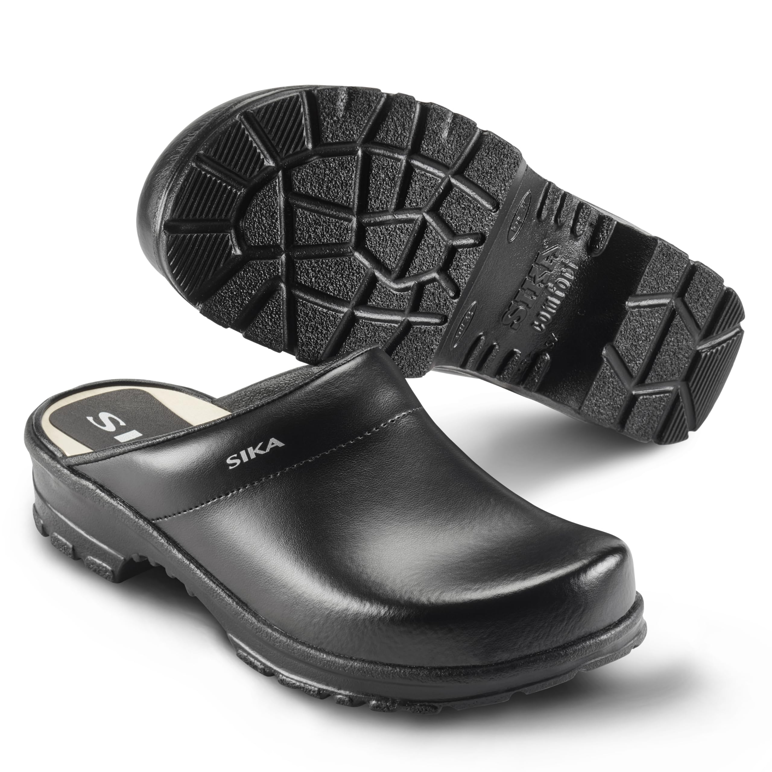 Sika Footwear Birchwood Chef Clog w/Open Back
