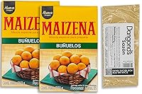 Vista 1 de Paquete Buñuelos Colombianos – Incluye 2 Cajas de Bunuelo Maizena 10.58 oz cada una y 1 Bolsa de Despensa Colombiana Rainbow Nonpareils o Sazon
