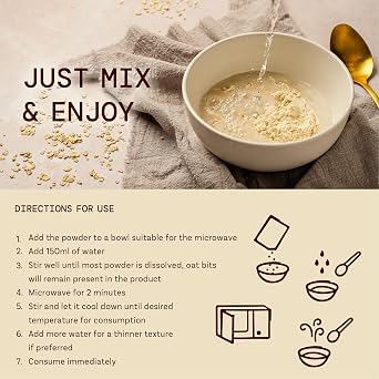 Adday Meal Replacement Porridge - Creamy Original - 7 Breakfasts