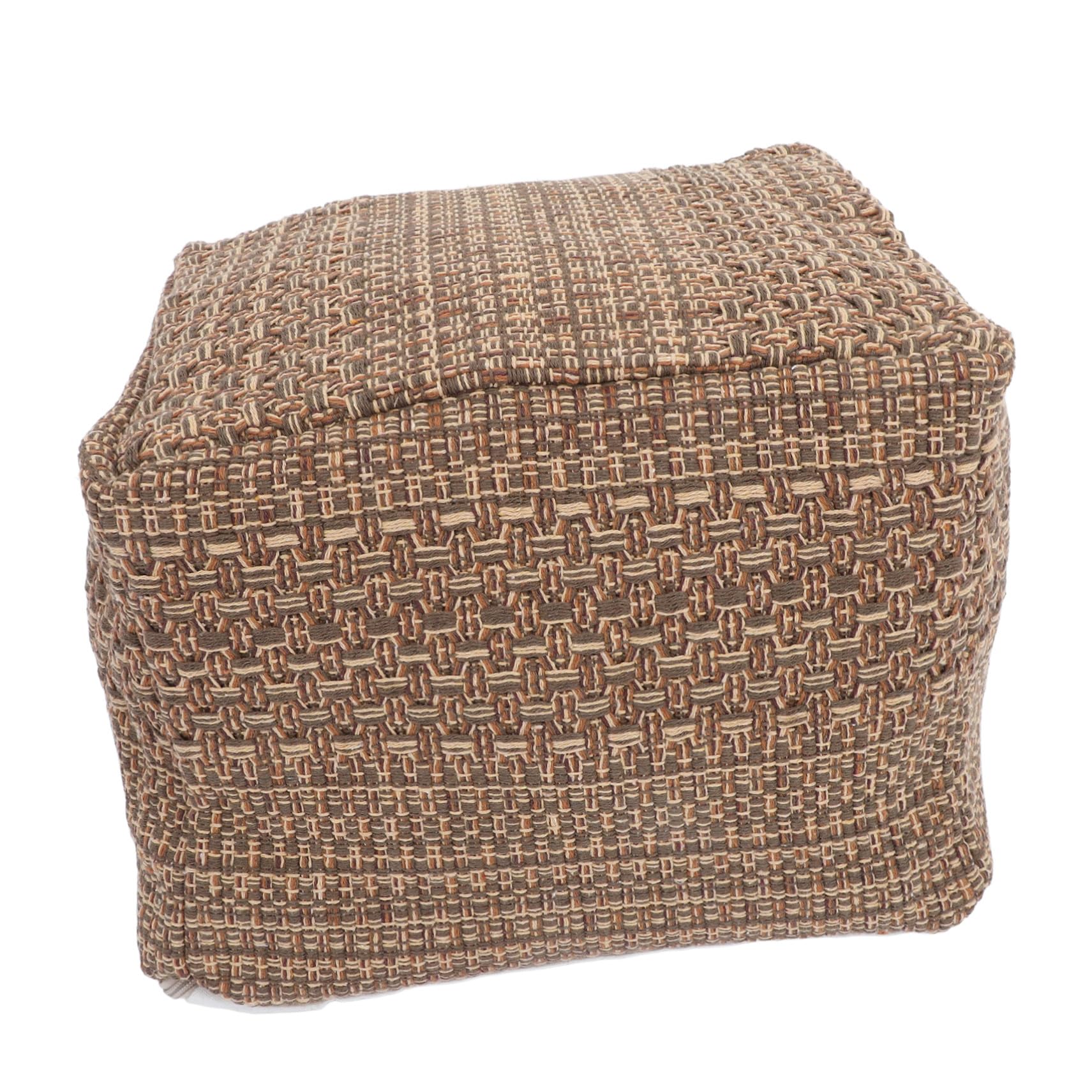 Housse de coussin carré pour assise confortable à domicile style naturel