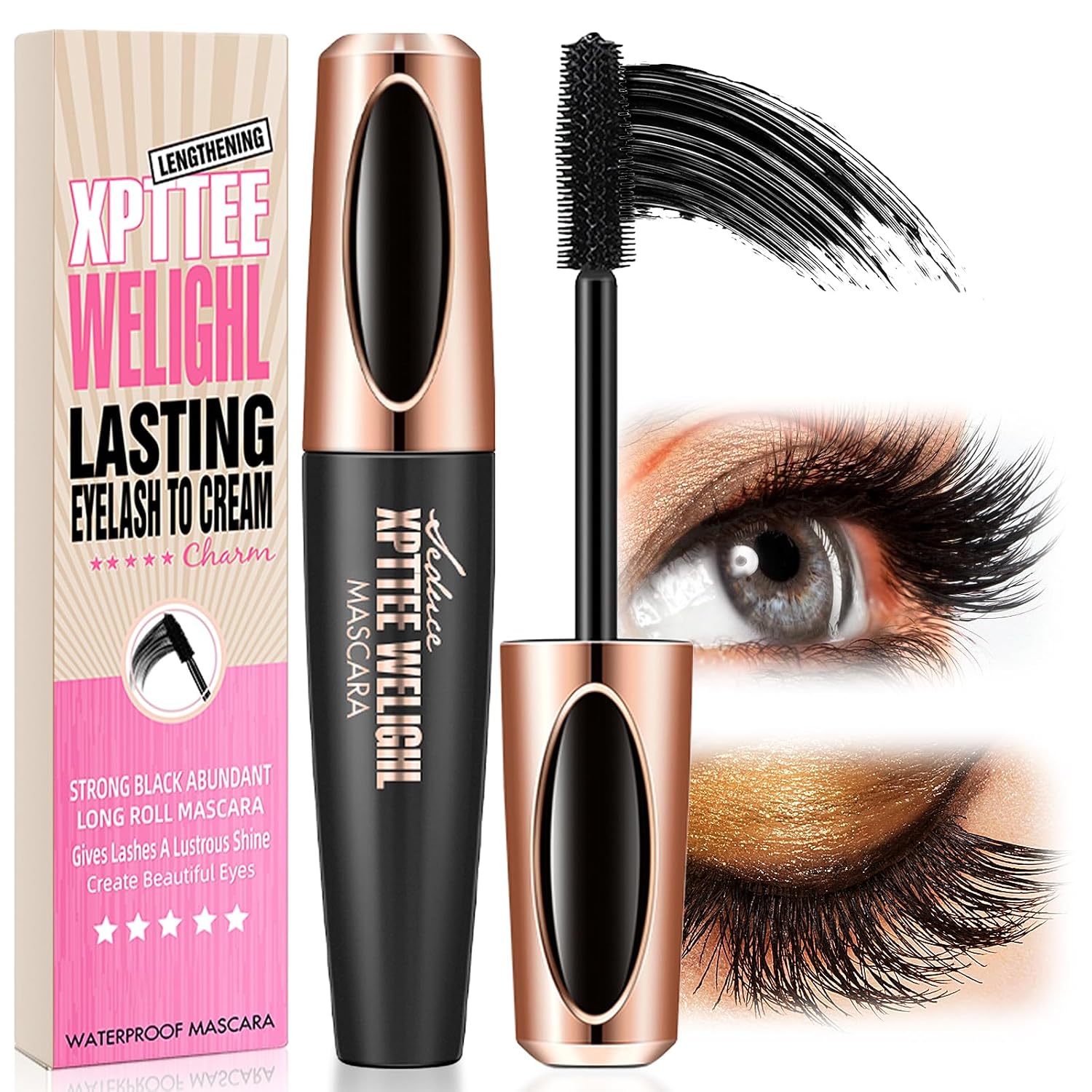 Mascara Volume and Length - Waterproof Lengthening Mascara