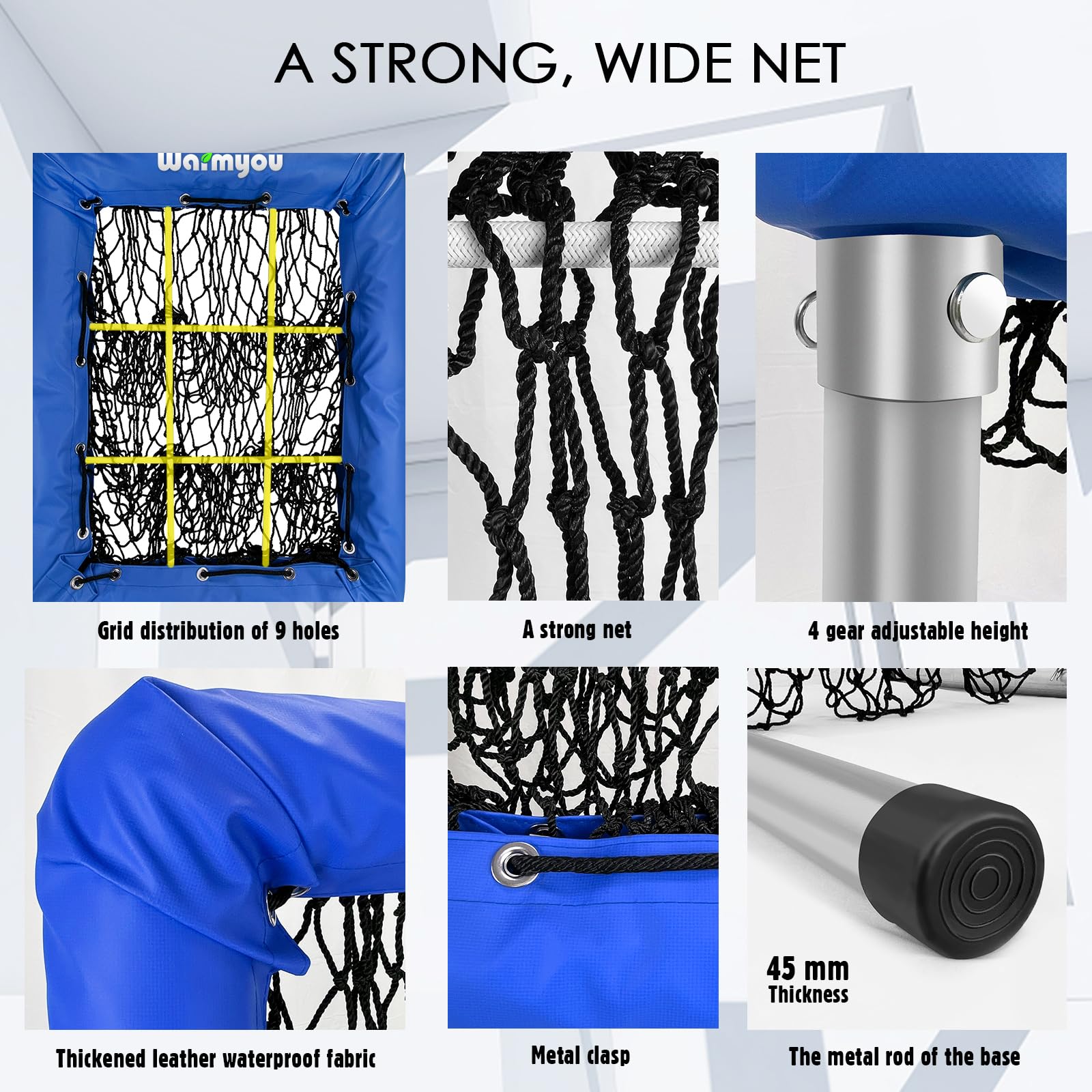 Pitching Net With Strike Zone For Home Use - Pitching Net For Home Use - View #3