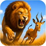 3D動物ゲーム: ライオンキング - 動物対戦ゲーム
