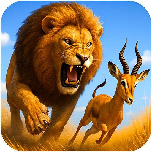 Löwenspiele: Open World Löwe Simulator 3D