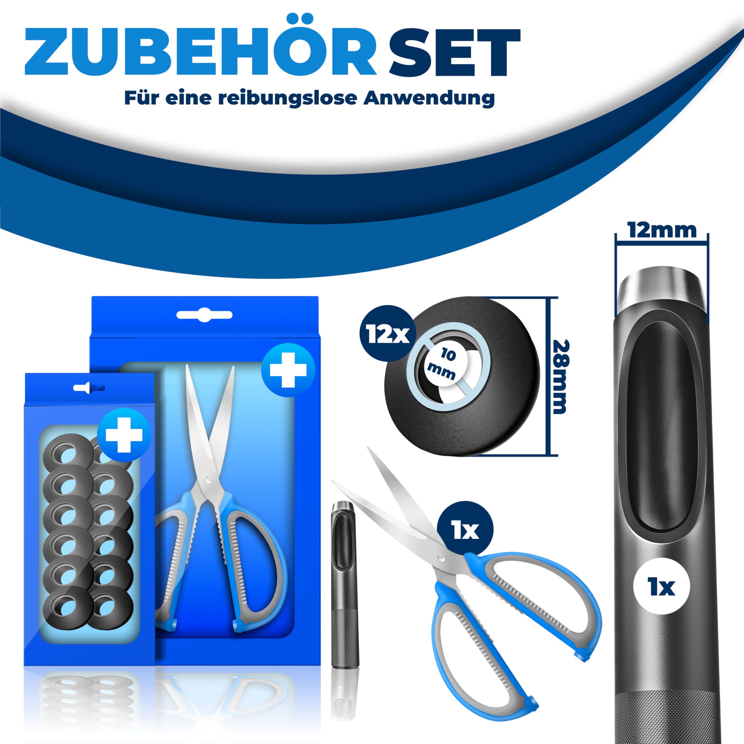 KESSER® Pool Solarabdeckplane Rund Ø 366 cm, Solarfolie 120 µm, Solarabdeckung Solarplane zuschneidbar, Poolheizung Wassererwärmung Wärmeplane, Poolsolarplane mit 1x Schere, 1x Lochzange & 12x Ösen