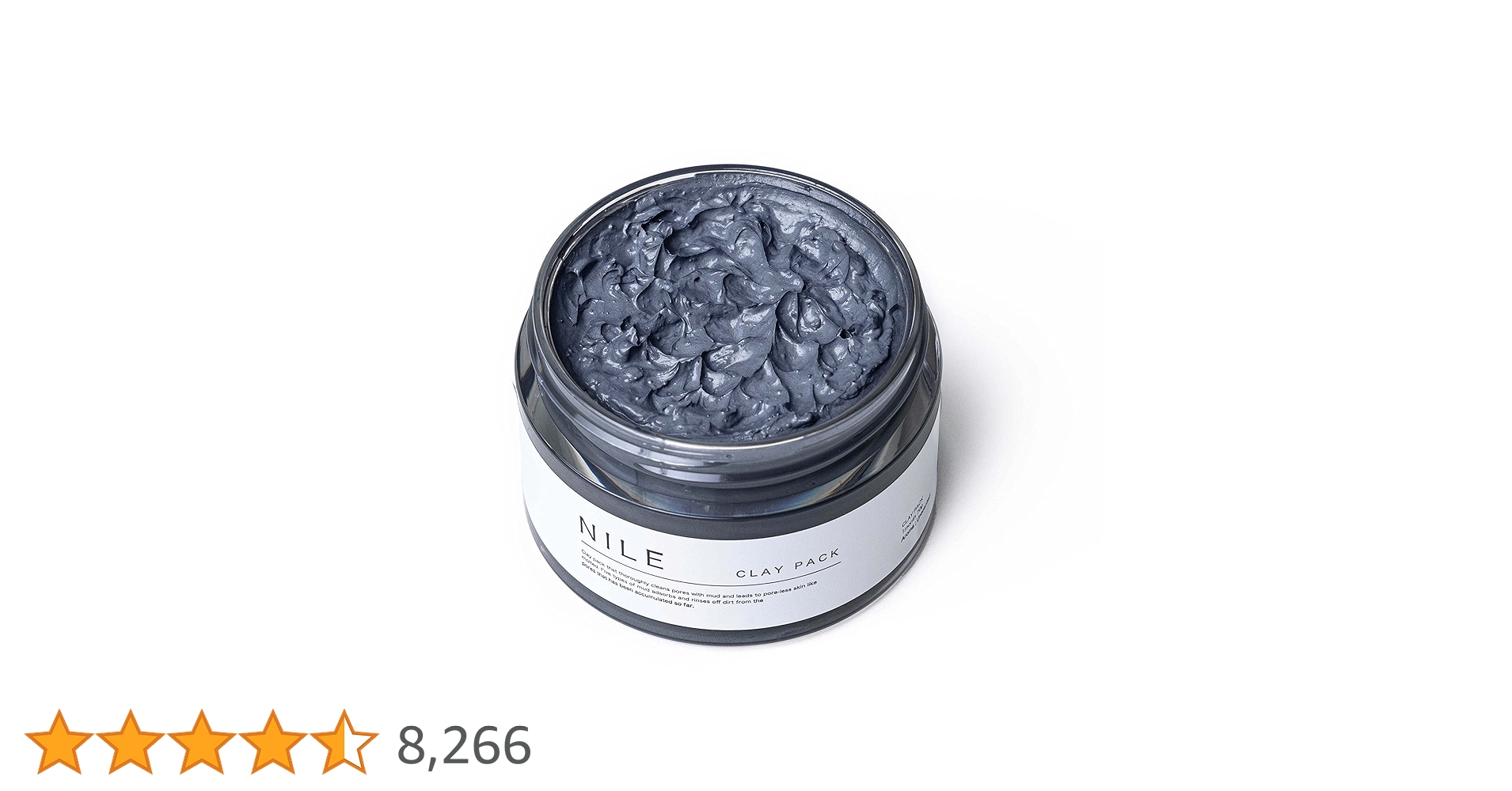 Amazon.co.jp: NILE 泥パック 毛穴パック ピーリング 黒ずみ