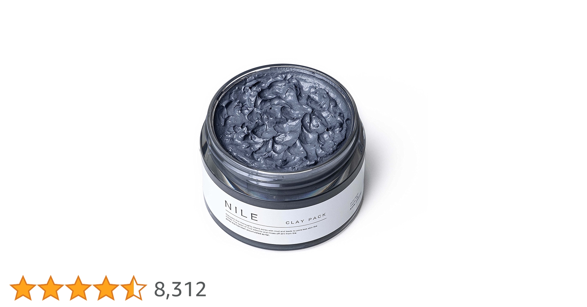 Amazon.co.jp: NILE 泥パック 毛穴パック ピーリング 黒ずみ