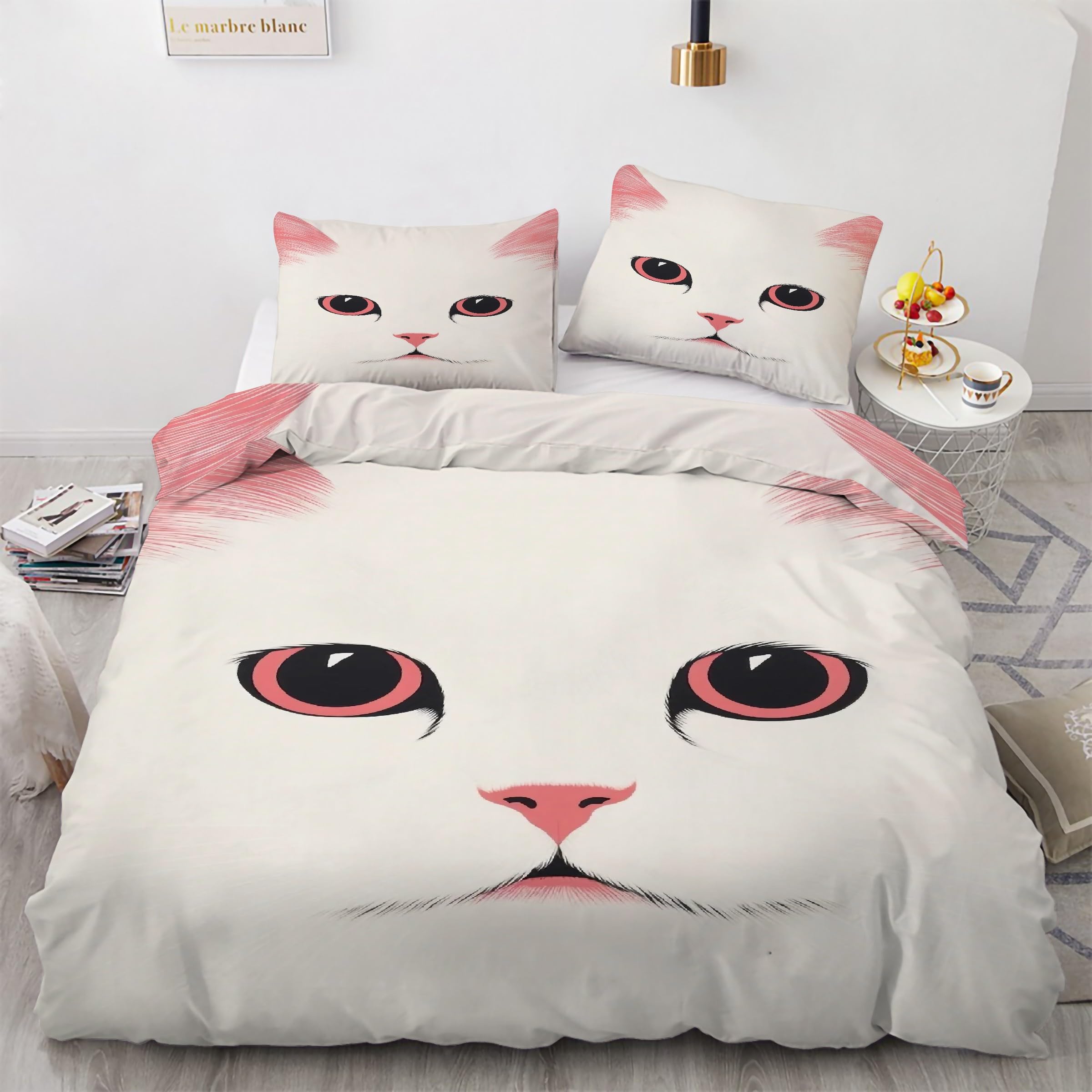 Housse de couette 160x200 chat pour transformer votre chambre en un cocon de douceur chaleureux