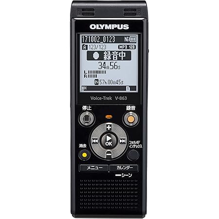 Amazon Olympus Voice Trek Icレコーダー ピアノブラック V 863blk オリンパス ケース