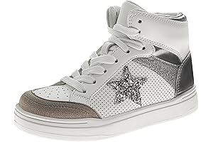 Starry Star High Top Girls Sneakers