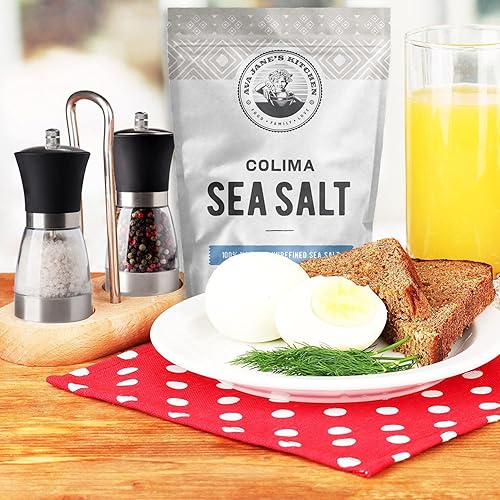 Miniatura 4 de Sal marina azteca gruesa sin refinar 100 natural gourmet Kosher 8 onzas