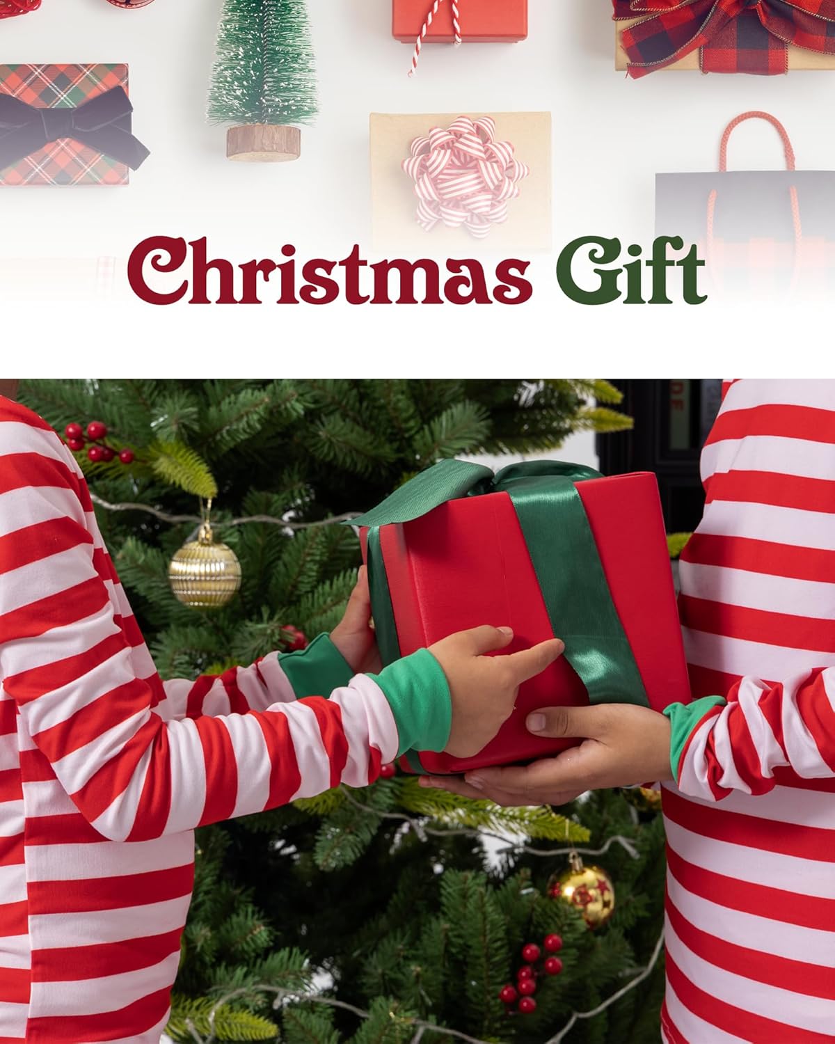 Family Pajamas Christmas Matching Sets Xmas Family Pjs Set Couple Holiday Jammies Women/Men Festival Sleepwear Adult - Image 2