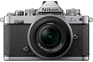 Nikon Z fc DX-Format Mirrorless Camera: Capture Stunning Moments Silver