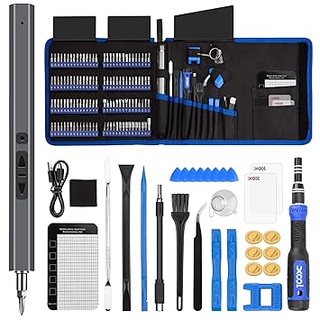 XOOL 150 in 1 Computer Repair Kits, Electric Screwdriver Set
