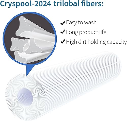 Miniatura 2 de Cryspool 06008 Filtro compatible con 6CH-940, PWW50P3 (no PWW50P4), FC-0359, Waterway Vita Aber, filtro de bañera de hidromasaje Viking Spa,