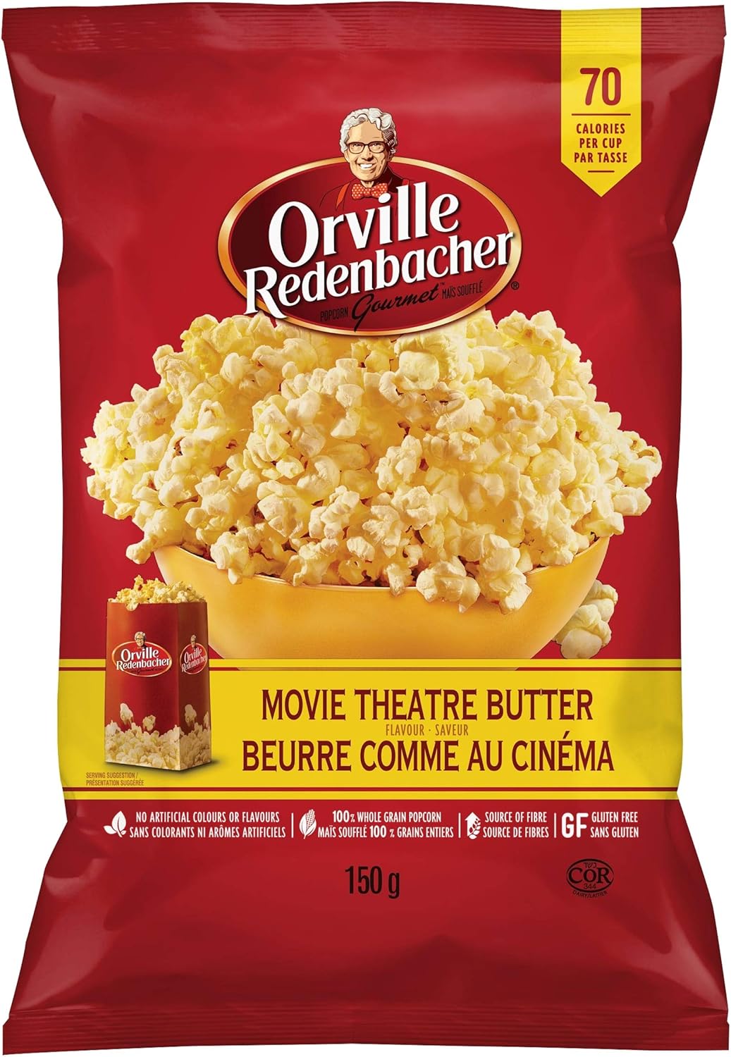 Orville Redenbacher's Popcorn ReadytoEat Cinema Butter (12 pack