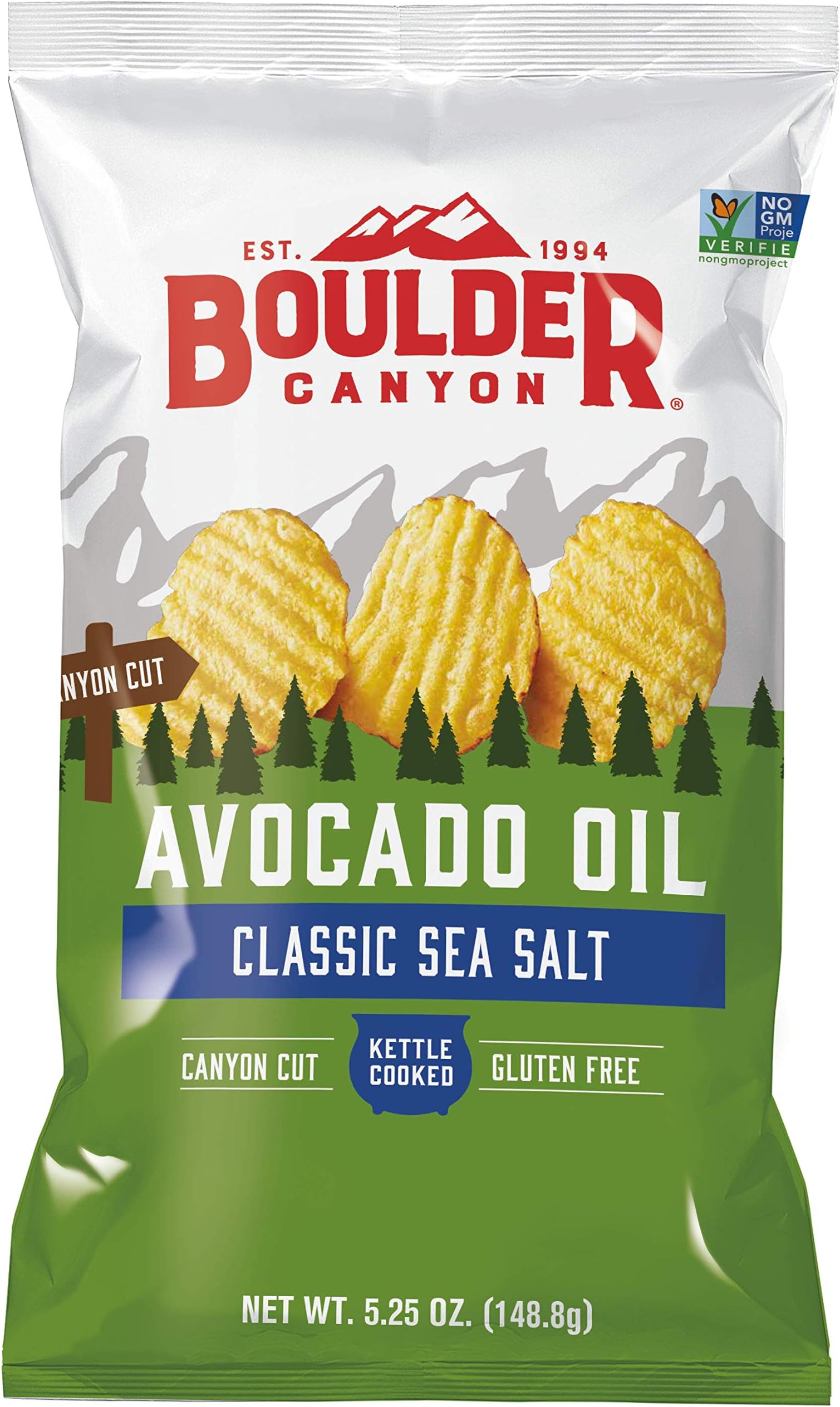 Boulder CanyonChip Cut Avocado Sea Salt, 5.25 oz