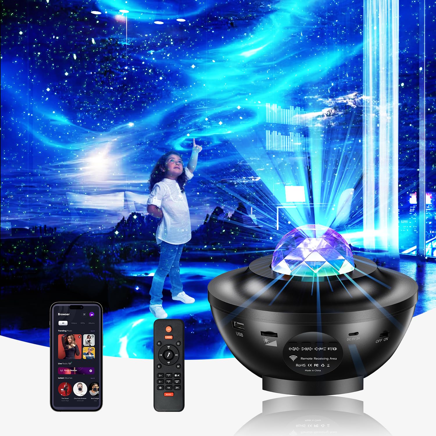 Amazon.co.jp : 【2024モデルNEWアップグレード】Accpo スター  