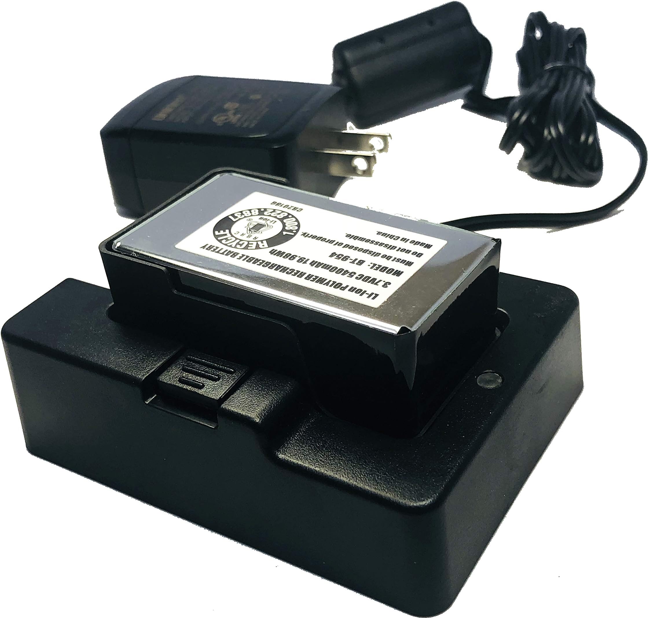 Uniden(EBC100) Accessory External Battery Charger kit for SDS100 Digital Handheld Scanner, Kit Includes one Extended Battery Pack,Black