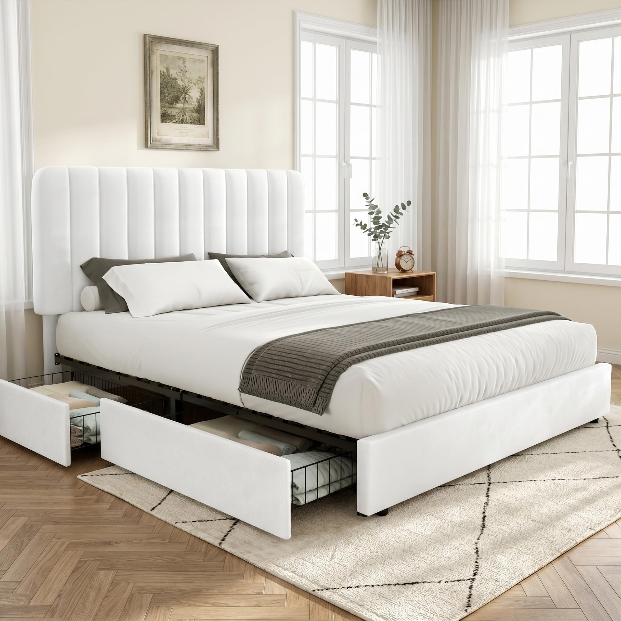 VECELO Full 4-Drawer
