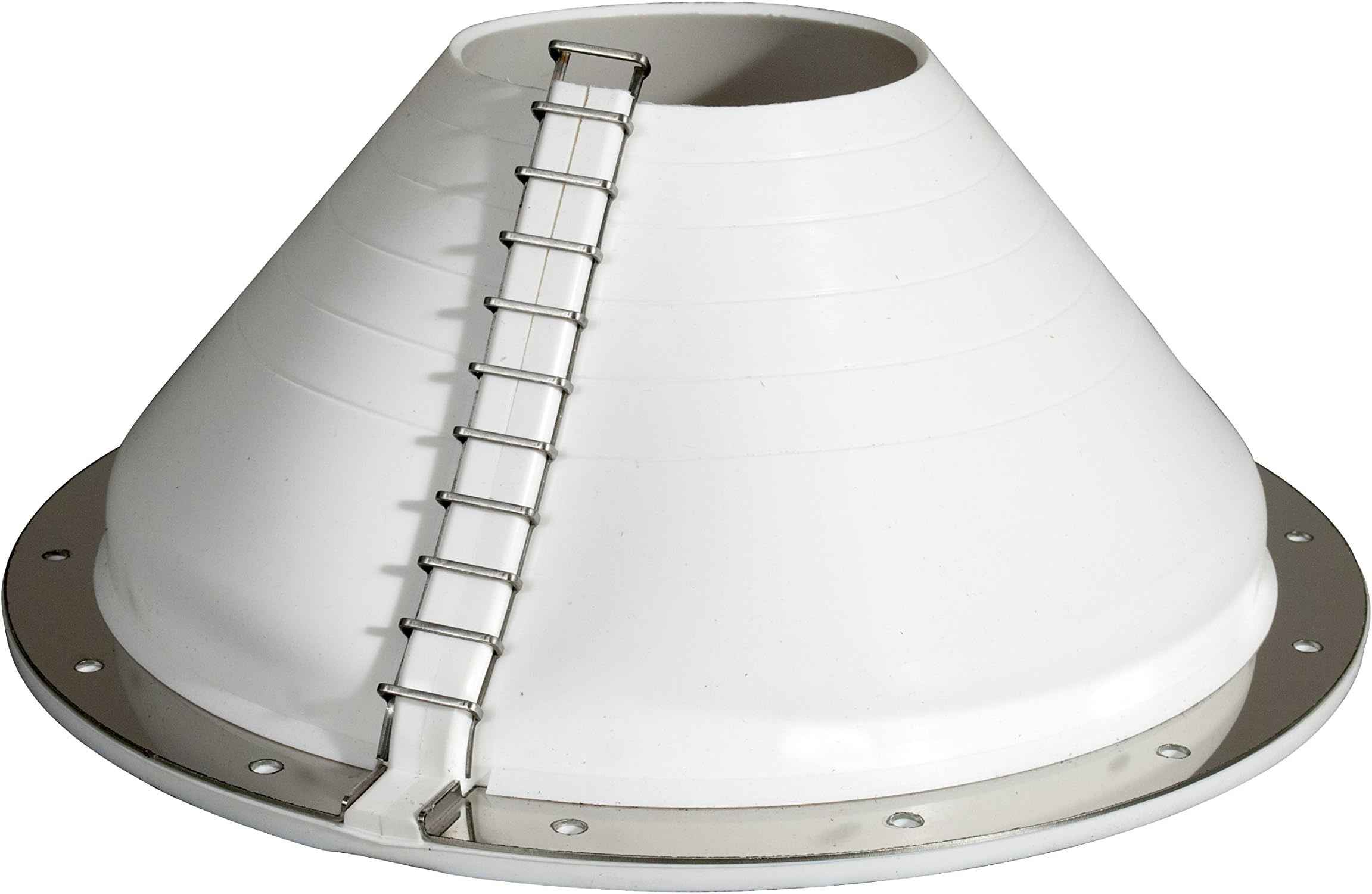 PTR7-000 White Silicone Wall Boot for Wiring and Tubing