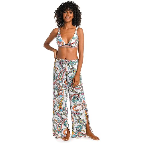 La Blanca Women's Palazzo Pant Swimsuit Cover Up