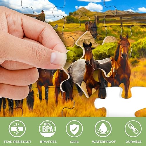 Miniatura 4 de QUOKKA 100 piezas de actividades de demencia para adultos  3 juegos de rompecabezas de demencia para ancianos  Productos de regalo de piezas grandes