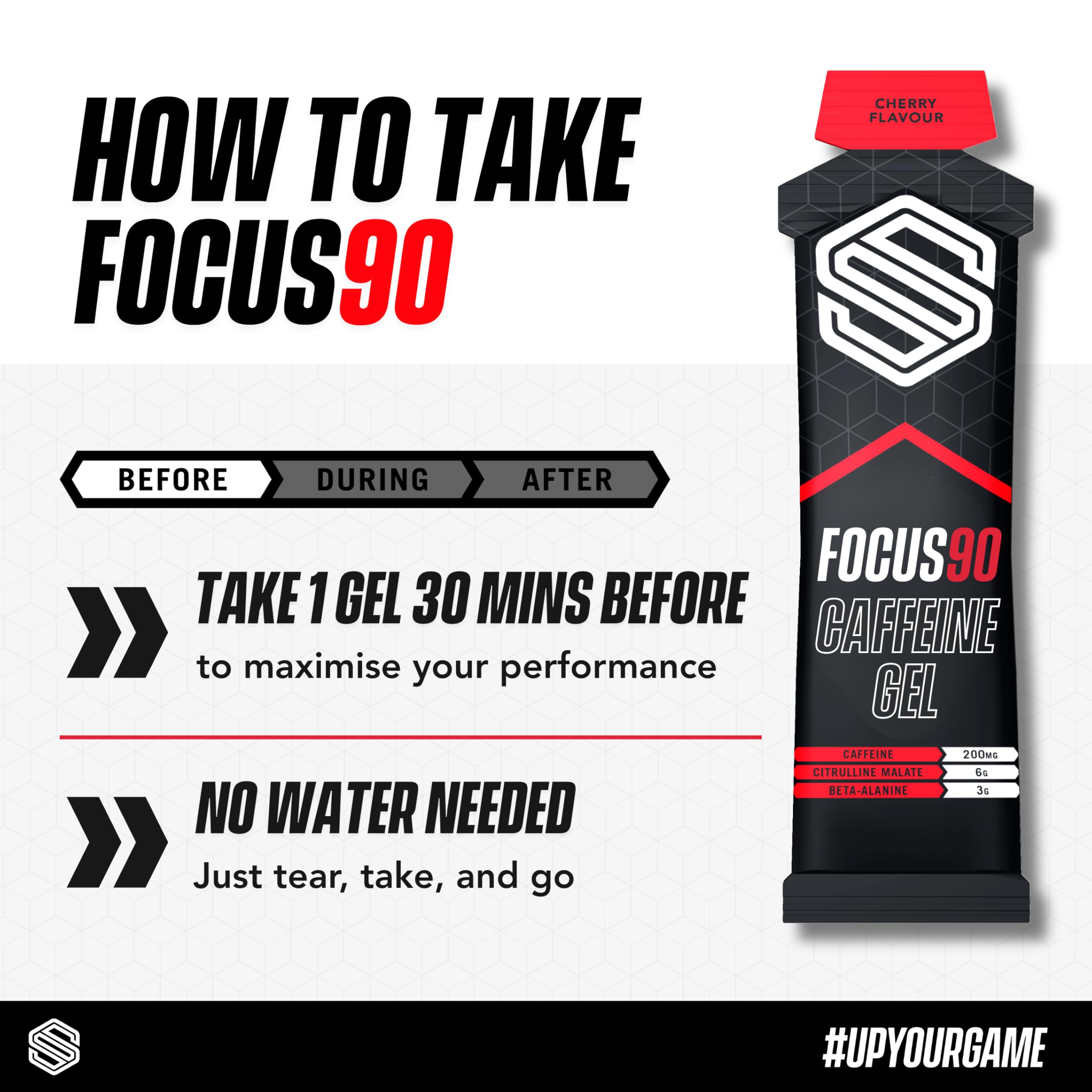 Focus90 Gel Mixed Berry 12 Pack