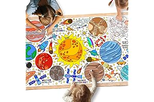 The Ultimate Coloring Extravaganza for Classroom and Beyond: Giant Coloring Poster for the Weekend