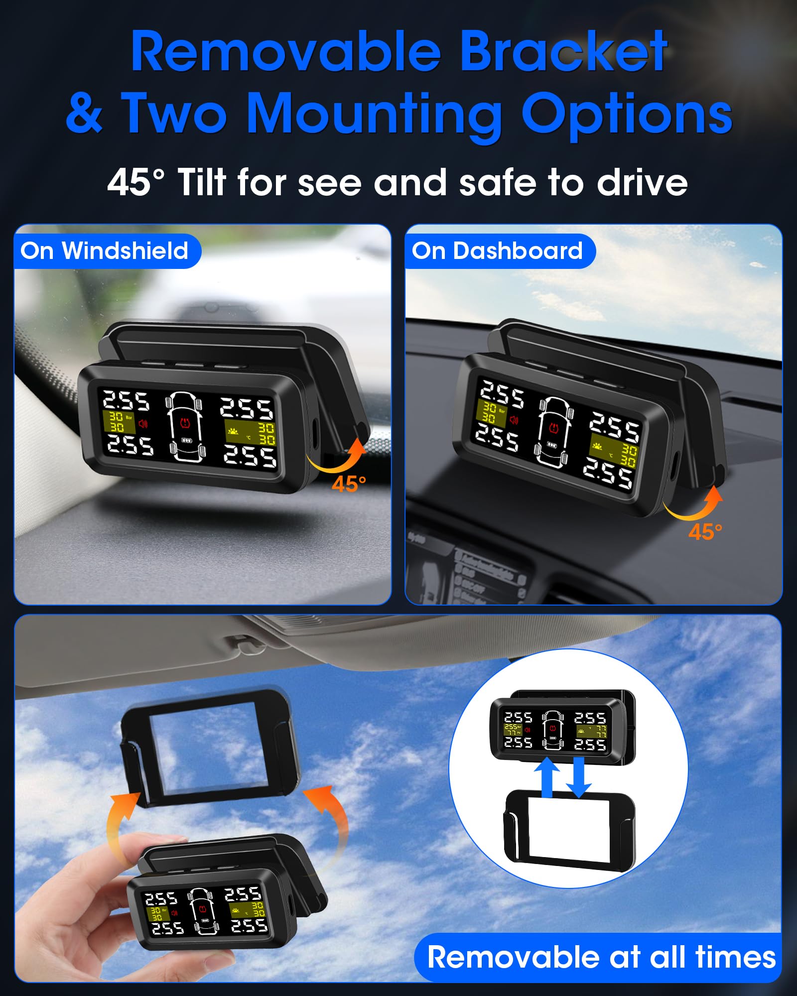 4x Reifendrucksensor RDKS TPMS für Ford B-Max C-Max Ecosport Fiesta Focus Mondeo